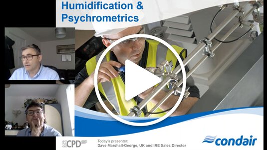 Webinar on humidification and psychrometrics