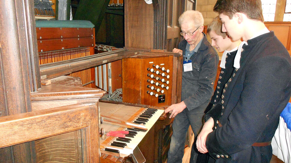 Steam humidifiers at Christ's Hospital School organ chamber Steam humidifiers at Christ's Hospital School organ chamber